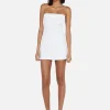 Aaliyah Sequin Mini Dress - White
