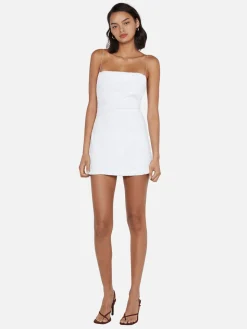 Aaliyah Sequin Mini Dress - White