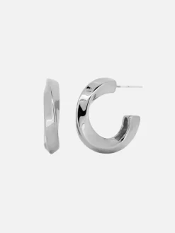 Adele Hoops - Silver