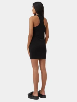 Aisha Twist Dress - Black