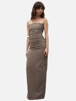 Alina Dress - Taupe