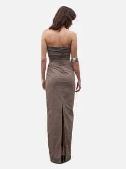 Alina Dress - Taupe