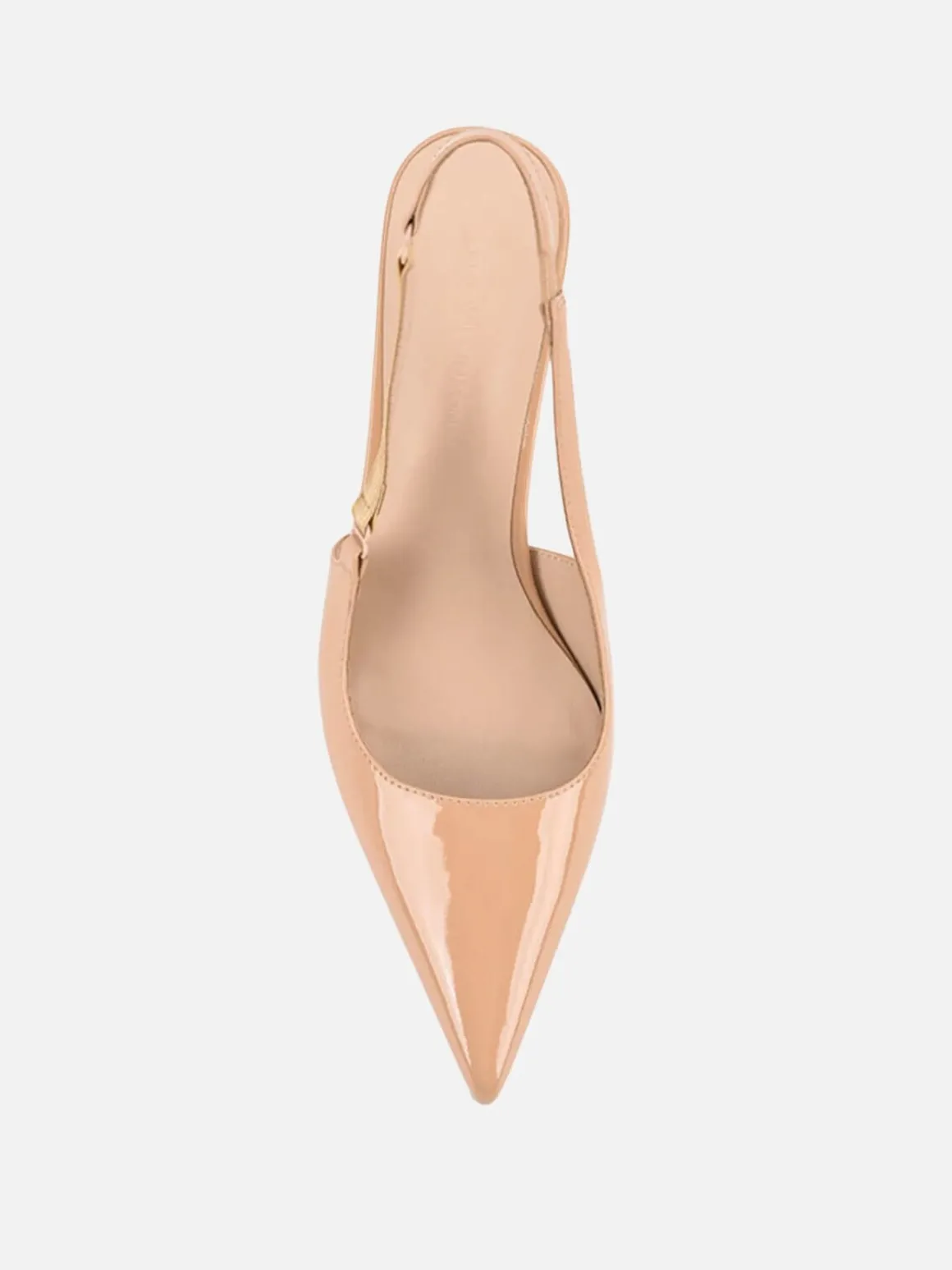 Alyssa Pump - Beige Patent