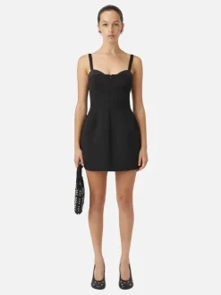 Ama Mini Dress - Black