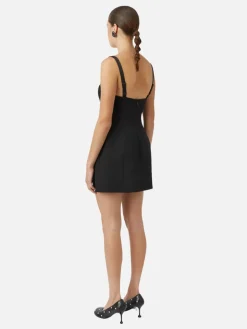 Ama Mini Dress - Black