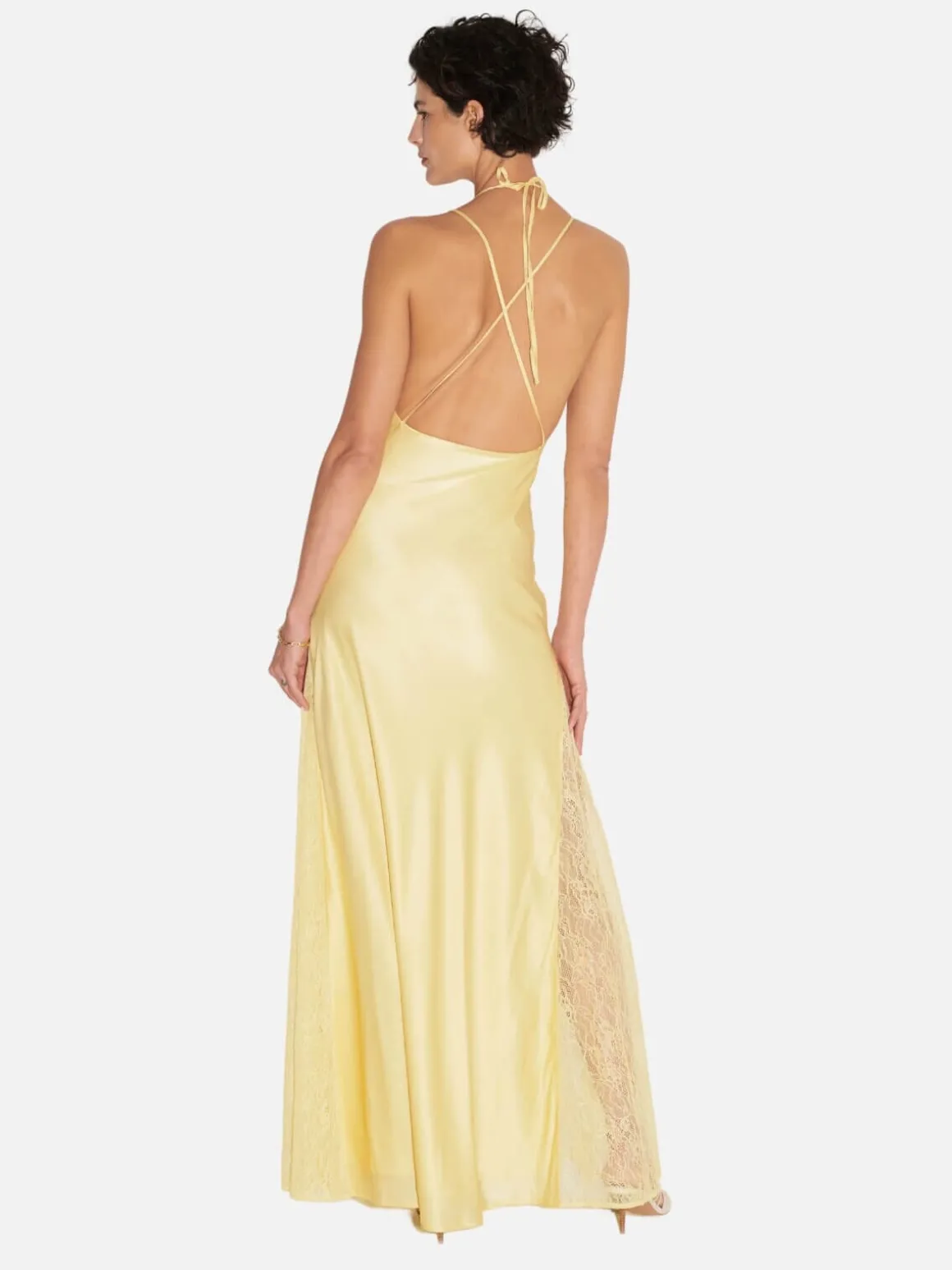 Arie Lace Dress - Butter