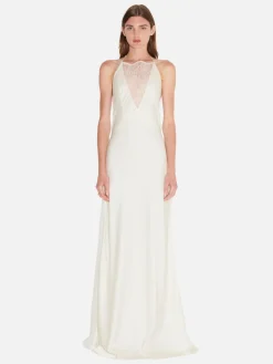 Arie Lace Dress - Ivory