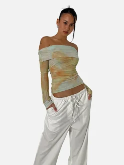 Asta Top - Watercolour Print