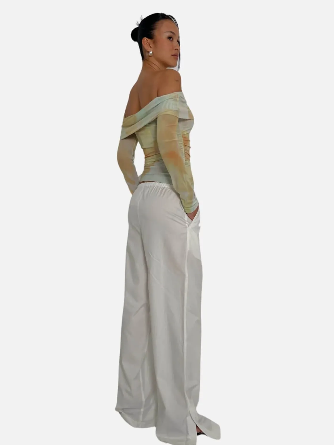 Asta Top - Watercolour Print