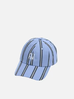 Atoll Cap - Cornflower Stripe