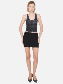 B+B Tank - Black Tie Dye