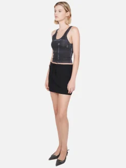 B+B Tank - Black Tie Dye