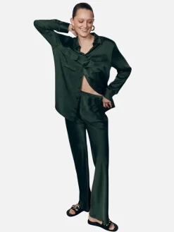 Bias Cut Pant - Cedar