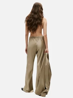 Bias Cut Pants - Graphite