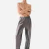 Bias Cut Pants - Grey Pearl