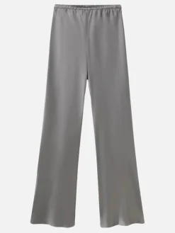 Bias Cut Pants - Grey Pearl