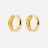 Bold Large Hoops - 18k Gold