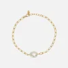 Breathe Pearl Bracelet - 18k Gold