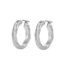 Catalina Hoops - Silver