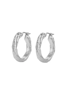 Catalina Hoops - Silver