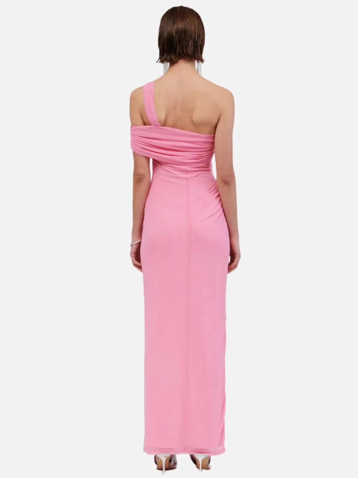 Christy Off Shoulder Maxi - Pink