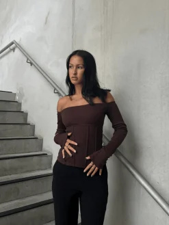 Cisco Top - Coffee Marle