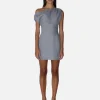 Claire Mini Dress - Slate