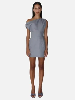 Claire Mini Dress - Slate