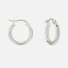 Classic Hoops Small - Silver
