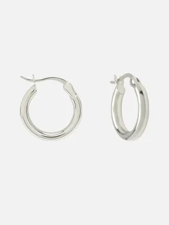 Classic Hoops Small - Silver