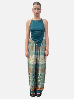 Clove Halter Top - Teal