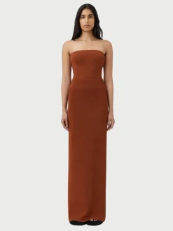 Corbin Knit Bodysuit - Terracotta