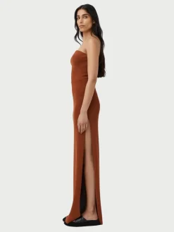 Corbin Knit Bodysuit - Terracotta