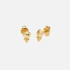 Day Dreamer Stud Earrings - 18k Gold