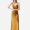 Deco Rouleau Dress - Drought