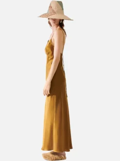 Deco Rouleau Dress - Drought