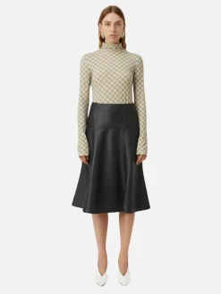 Dionne Top - Taupe Dionne Print