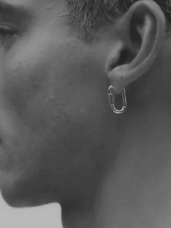 Disengage Hoops: Brass + 18K Gold