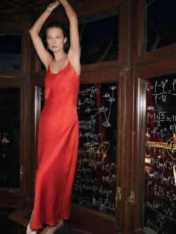 1996 Dress - Geranium