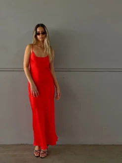 1996 Dress - Geranium