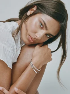 Dylan Bangle Silver - Plain