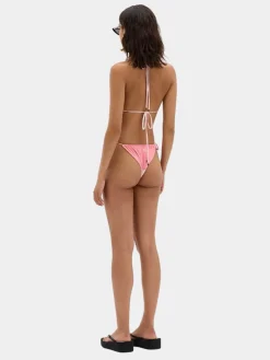 Eden Scene Reversible Bikini Bottom - Pink