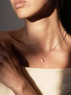 Edith Necklace - Silver