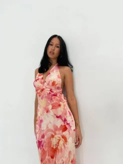 Elodie Maxi Dress - Dahlia Floral