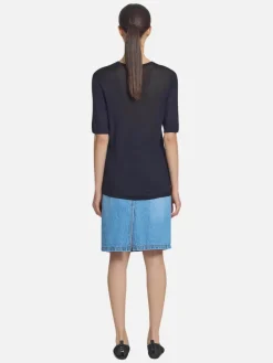 Ember Knit Tee - Black