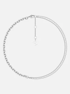 Emerge Multi Chain Necklace: Sterling Silver
