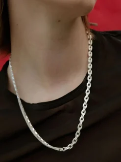 Emerge Multi Chain Necklace: Sterling Silver