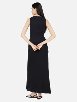 Everly Maxi Skirt - Black