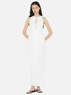 Everly Maxi Skirt - White