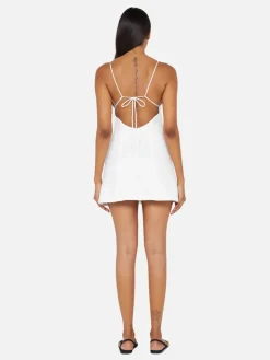 Everly Mini Dress - White